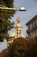 Chiesa Prepositurale di Santa Maria Immacolata delle Grazie in Bergamo, Lombardy, mediterranean, city, old, urban, town, europe, lombardy, italy, bergamo