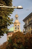 Chiesa Prepositurale di Santa Maria Immacolata delle Grazie in Bergamo, Lombardy, mediterranean, city, old, urban, town, europe, lombardy, italy, bergamo