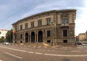 Banca d, lombardy, city, urban, town, italy, bergamo, europe, mediterranean, old