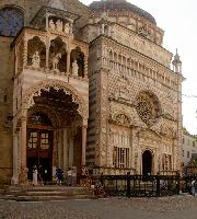 Basilica di Santa Maria Maggiore in Bergamo, mediterranean, city, old, urban, town, europe, lombardy, italy, bergamo