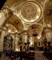 Church interior in Bergamo, Lombardy, mediterranean, city, old, urban, town, europe, lombardy, italy, bergamo