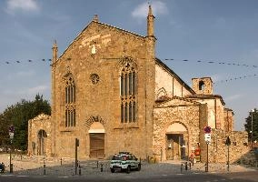 Ex-Monastero di Sant, lombardy, magna, ex-monastery, urban, stone, town, italy, great, bergamo, facade, europe, mediterranean, hall, city, santagostino, study, aula, old, mediaeval, university, saint, augustine