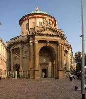 Chiesa Prepositurale di Santa Maria Immacolata delle Grazie in Bergamo, religion, building, city, mediterranean, street, europe, church, dome, urban, grace, town, immaculate, lombardy, mary, italy, saint, bergamo, catholic