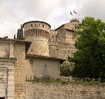 Brescia Castle in Lombardy, brescia
