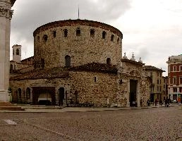 Funeral monument of Domenico de Dominici in Brescia, Lombardy, brescia