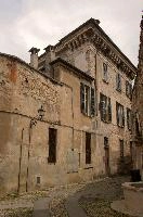 Alleyway and facade in Brescia, Lombardy, brescia