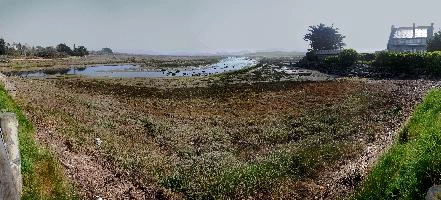 Baie de Trégastel, Brittany, at low tide in Autumn, estuary, peaceful, beach, pearly, tregastel, light, bay, dawn, baie, morning, breton, autumn, brittany, misty, mud, bretagne, horizon, mouth, france, flat, river, french, low tide, tranquil