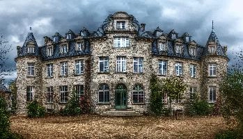 Local bureaucracy in Brittany: Centre Régional d'Initiation à la Rivière, Belle-Isle-en-Terre, river, village, rural, regulation, town, nature, municipal, bureaucracy, belle-isle-en-terre, official, côtes-darmor, offices, breton, department, bretagne, fisheries, french, conservation, sport, france, aquatic, country