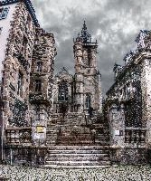 Buildings in the port city of Morlaix, Brittany, city, rainy, port, dully, morlaix, french, building, breton, urban, architecture, architecture, street, granite, cityscape, ornate, stone, urban, cloudy, brittany, city, grey, france, town, daylight