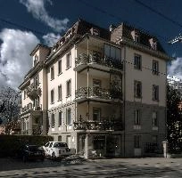 Chur, graubünden, building, rhine, swiss, grand, switzerland, graubuenden, spring, schweiz, ornate, mountains, kasernenstrasse, home, wealth, valley, town, building, house, residence