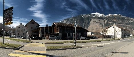 Chur, spring, valley, town, switzerland, old, mountains, graubuenden, building, schweiz, building, graubünden, house, traditional, antique, street, rhine, swiss, wooden, garage, swiss, quaint