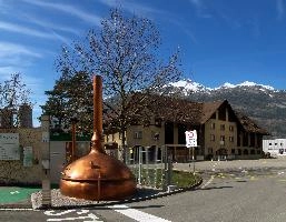 Calanda Brauerei, Chur, chur, graubünden, copper, spring, brewing, plankis, graubuenden, industry, schweiz, beer, argo, alps, food, mountains, swiss, switzerland, vessel, calanda, manufacture, drink, urban, town