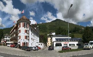 Davos, hotel, davos, schweiz, victoria