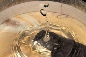 Water Drop, drops, water, dish, flash, splash, high-speed