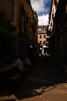 Alley in Bath, england