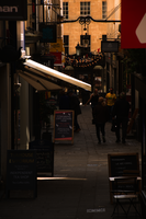 Alley in Bath, england