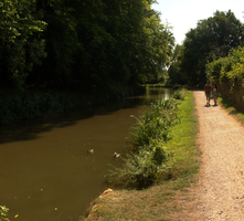 Canal near Bath, england