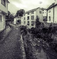 Alley in Taunton, Somerset, null