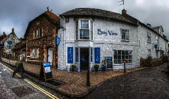 Bay View at Beer, Devon, england, facade, building, somerset, uk, europe, britain, exterior, old