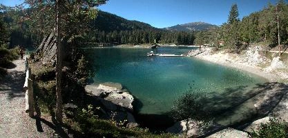 Caumasee, outdoors, grisons, cauma, mountains, turquoise, alpine, swiss, graubünden, switzerland, water, alps, teal, resort, clean, clear, caumasee, lake, aquamarine, opal, tourism, fresh