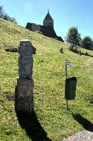 Approach to Falera Church, null