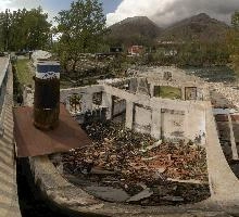 Burnt-out house in Roveredo in the Grisons, Switzerland, ashes, shell, disaster, fire, burned, house, roveredo, grisons, destruction, europe, empty, switzerland, walls