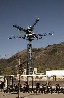 Enormous multiple crane in Giubiasco, Switzerland, girders, metal, multiple, massive, engineering, construction, structure, crane, lifting, giubiasco, manned, grisons, compartment, switzerland, cantilever, europe, joists