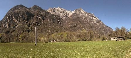 Hillside in Ticino, Switzerland, mountain, spring, walking, outdoors, agriculture, forest, ticino, pasture, italian, blue sky, switzerland, trees, europe, meadow