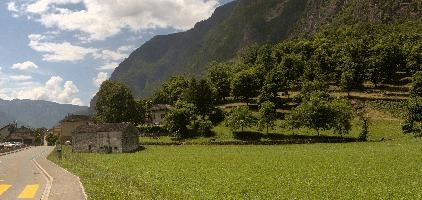 Lush valley in Grisons, Switzerland, rural, hiking, walking, terrace, europe, meadow, alps, valley, mountains, summer, trees, italian, green, grisons, outdoors, switzerland, sunshine