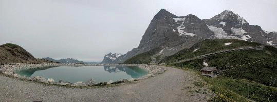 Three Sisters and Reservoir, background, reservoir, lake, walking, ice, europe, pool, eiger, three, alps, hiking, mountains, cloudy, alpine, reflection, overcast, contrast, texture, mönch, snow, ripples, reflection in water, outdoor, jungfrau, grindelwald, peaks, nature, sisters, rock