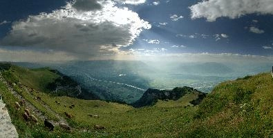 Appenzell, kasten, dramatic, beams, view, alps, rhine, sunshine, sunburst, tourism, hoher, panorama, switzerland, hiking, appenzell, clouds, walking, rheintal, scenery, swiss, green, light, storm, scenic, rays, valley, mountains, alpine, agriculture, floor