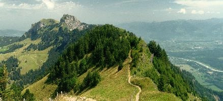 Appenzell, kasten, hiking, swiss, rheintal, route, valley, hoher, alps, appenzell, path, rhine, alpine, scenery, green, stauberen, walking, switzerland, ridge, mountains, view, river
