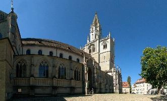 Konstanzer Dom, cathedral, building, constance, square, tower, tree, bodensee, religion, konstanz, spire, dom, minster, gothic, germany, lake, christian, bishopric