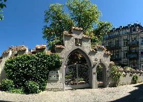 Konstanz, Tor, constance, rendererd, arch, gates, peaked, wall, lake, stone, bodensee, gateway, battlement, crenellation, germany, defensive, historic