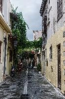 Alley in Kriti, mediterranean, island, autumn, tourism, crete, greece, outdoor, europe