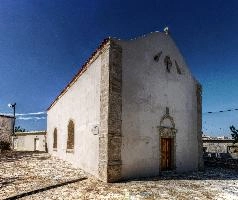 Orthodox chapel in Crete, building, church, chapel, orthodox, greek, eastern, island, exterior, crete, rendered, greece, stone, europe, christianity, mediterranean, religion