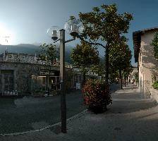 Street in Malcesine, null