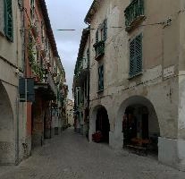 11.02, ligure, arches, street, montenotte, old, cairo, italia, arcade, italy, delapidated, liguria, shops, neglect, buildings, savona, village, town