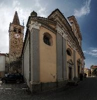 Church in Cortemilia, ligure, italia, italy, liguria
