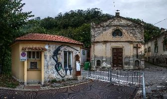 Church at Santa Giulia, Liguria, liguria, dego, neglect, decline, rural, church, savona, quaint, italy, corss, noceto, picturesque, catholic, religion, decay, village, outdoors, exterior, christianity
