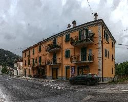 Building in Cortemilia, Liguria, liguria, wall, architecture, building, stone, village, neglect, street, italy, cortemilia, decay, business, plaster, exterior, outdoors, old, italian, town, dwelling, rendered, rural