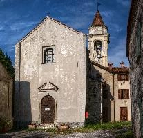 Church in Santa Giulia, Liguria, liguria, dego, neglect, decline, rural, church, savona, quaint, italy, catholic, noceto, picturesque, christianity, religion, decay, village, outdoors, exterior, building, street