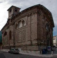 Church, outdoors, ticino, church, italianate, sunshine, mountains, dante, alpine, old, swiss, tessin, santantonio, italian, switzerland, alighieri, exterior, alps, building, abate, red, religion, cathedral, historic, outdoor, daylight, piazza, lugano, brick, catholic