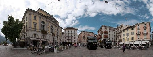 Lugano Square, outdoors, daytime, urban, blue sky, tessin, truck, lugano, stage, piazza, ornate, swiss, sunlilght, city, clouds, switzerland, building, italianate, square, grand, buildings, tourism, flowers, preparation, italian, town, lorry, ticino, concert, old, summer, geraniums