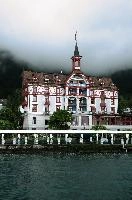 Hotel Vitznauer Hof on the Vierwaldstättersee, Switzerland, null
