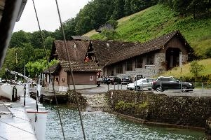 Lake-front at Treib-Seelisberg near Luzern, null