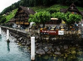 Lake-front at Treib-Seelisberg near Luzern, null