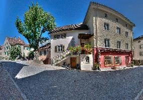Building in Maienfeld, Graubünden, null
