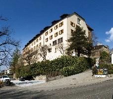 Maienfeld, maienfeld, village, europe, graubünden, quaint, spring, shutters, rural, maienfeld.schloss, scenic, graubuenden, exterior, street, town, alps, switzerland, outdoors, building, sunshine, blue sky