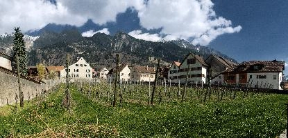 Maienfeld, switzerland, rural, graubünden, maienfeld, village